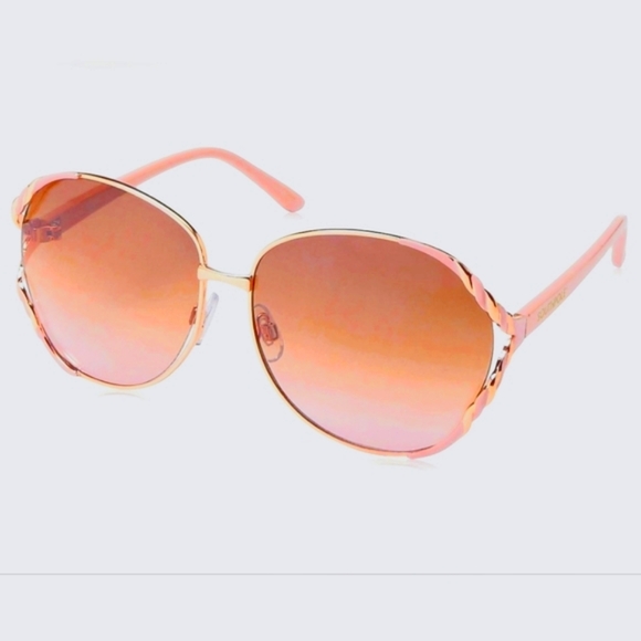 Southpole Accessories - Southpole 1027SP Vented Metal UV Protective Round Sunglasses for Women